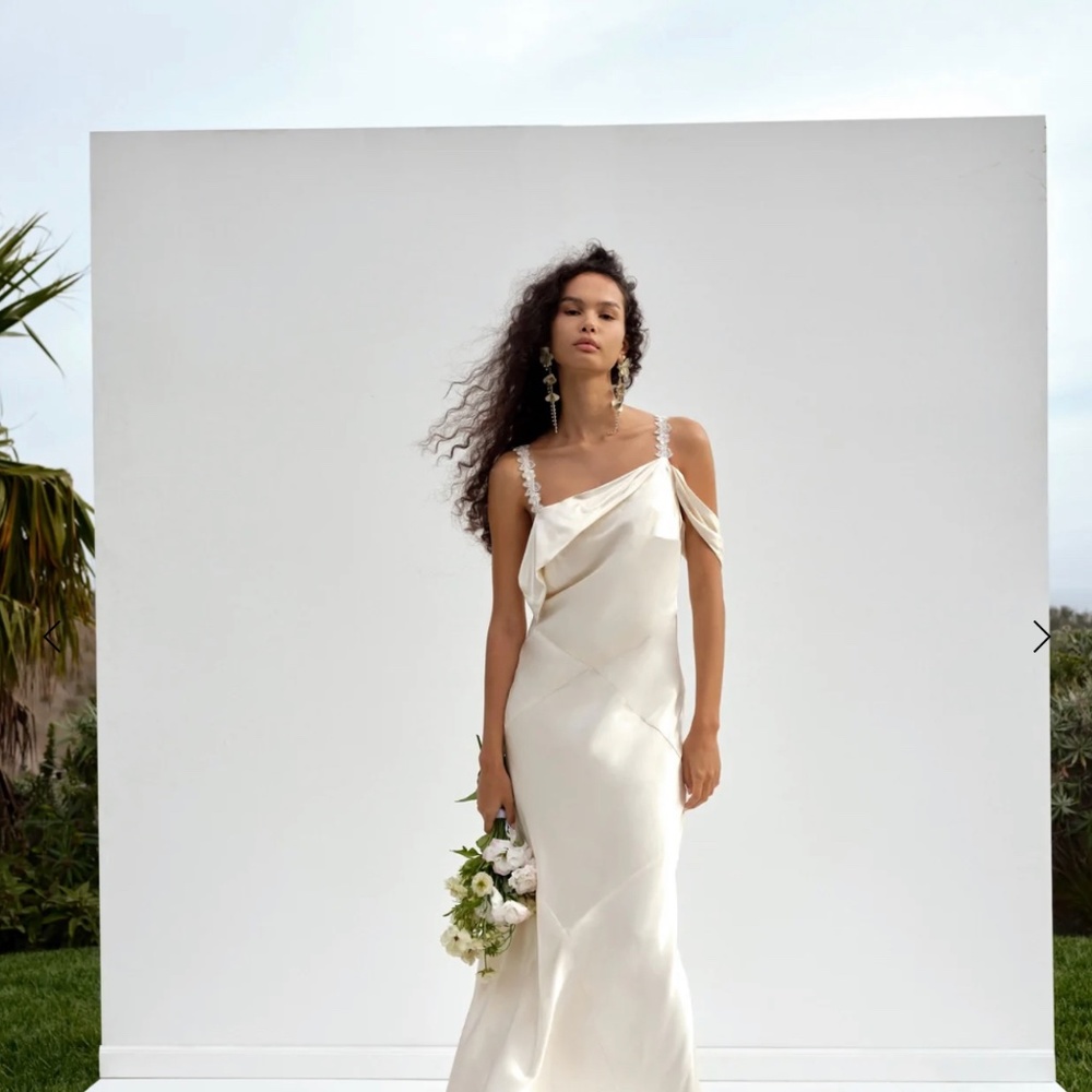 For Love and Lemons Pearl Bridal Gown Size Small